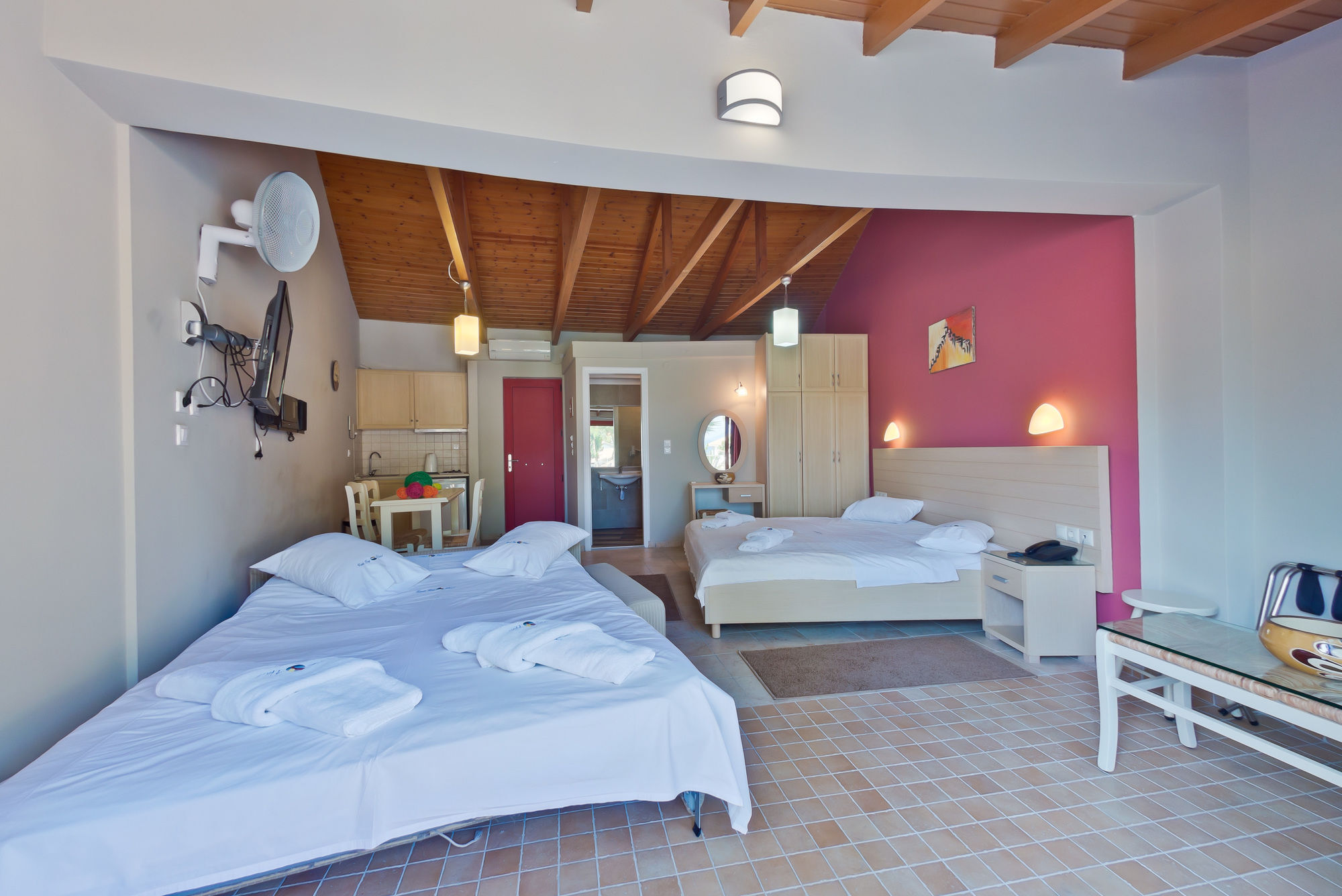 Rouda Bay Beach Hotel Mikros Gialos Dış mekan fotoğraf