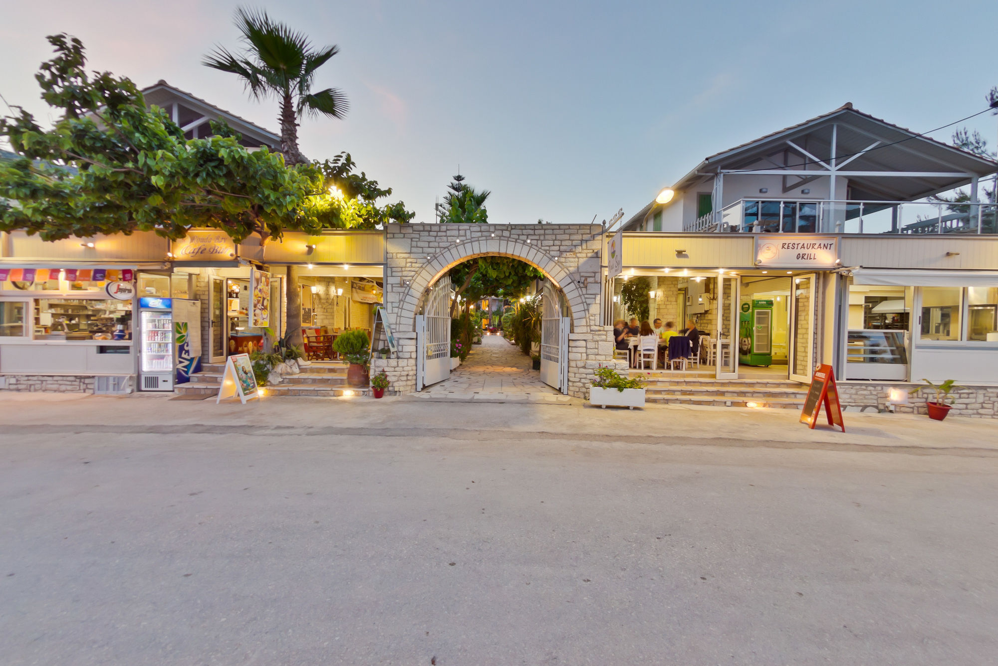 Rouda Bay Beach Hotel Mikros Gialos Dış mekan fotoğraf
