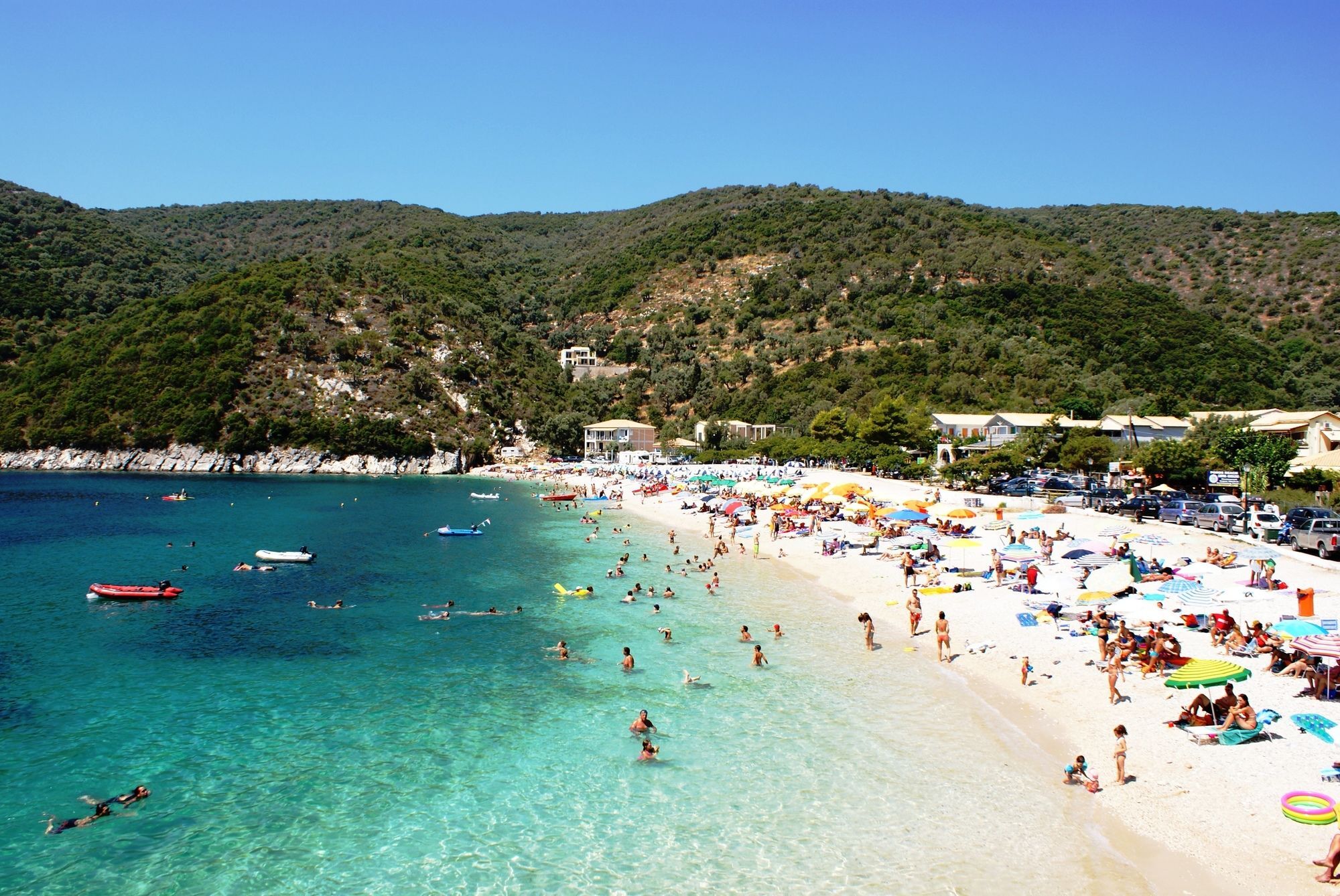 Rouda Bay Beach Hotel Mikros Gialos Dış mekan fotoğraf