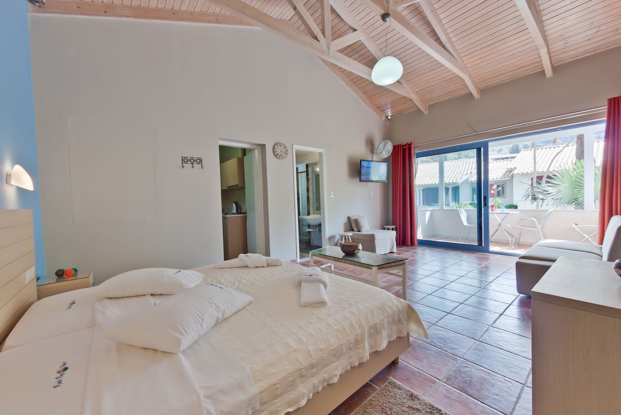 Rouda Bay Beach Hotel Mikros Gialos Dış mekan fotoğraf